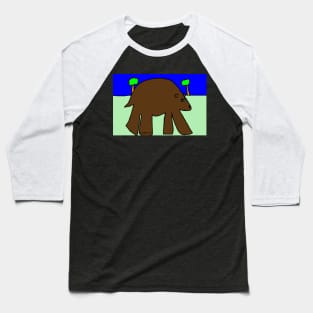 Walking Bear Baseball T-Shirt